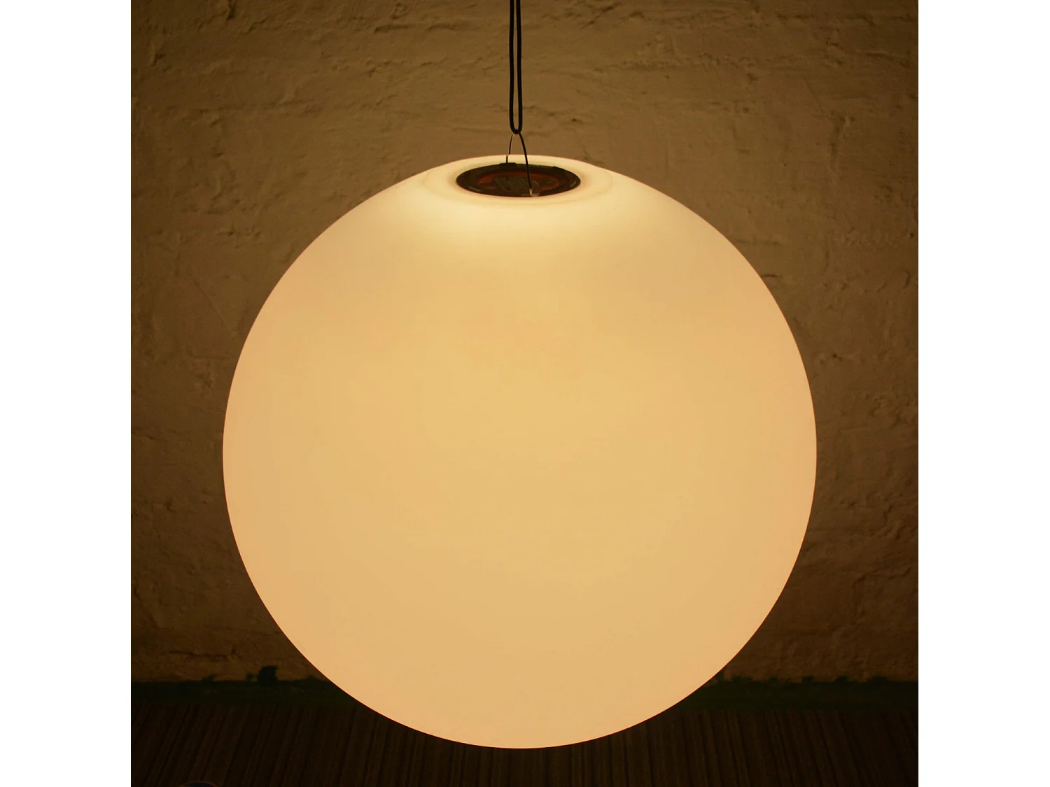Lampada a sfera led luce bianca con batteria ricaricabile