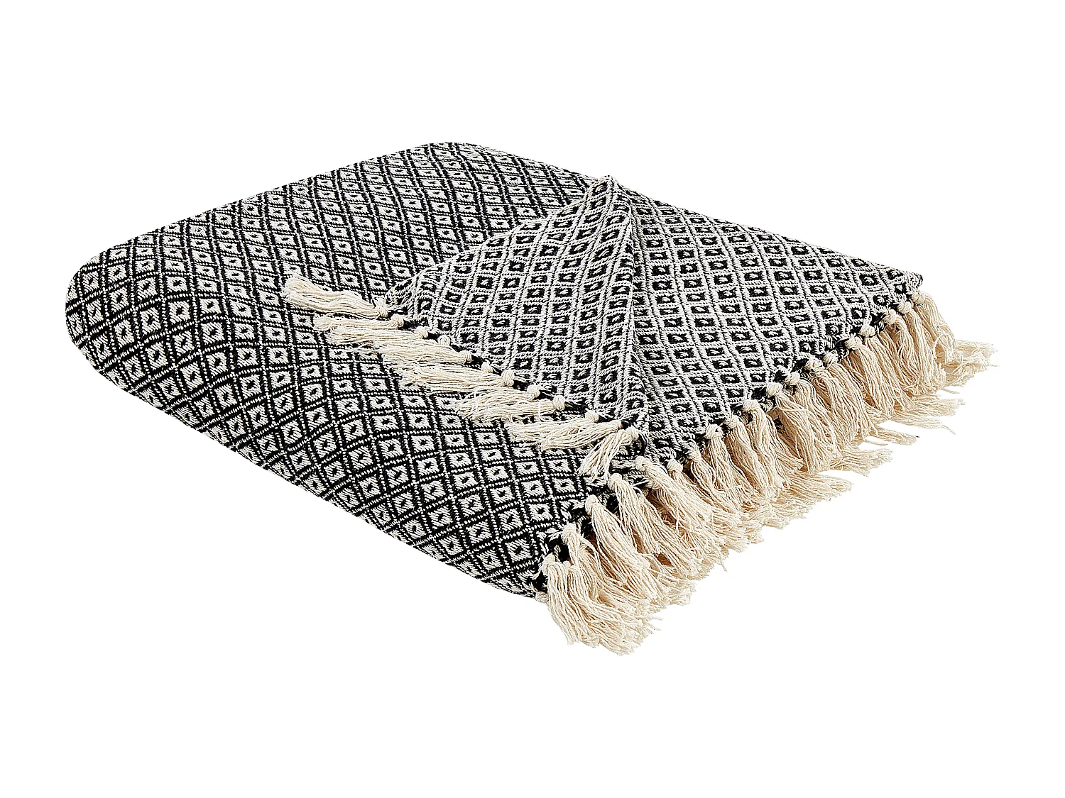 Couverture CHYAMA Coton 220 x 240 cm Noir