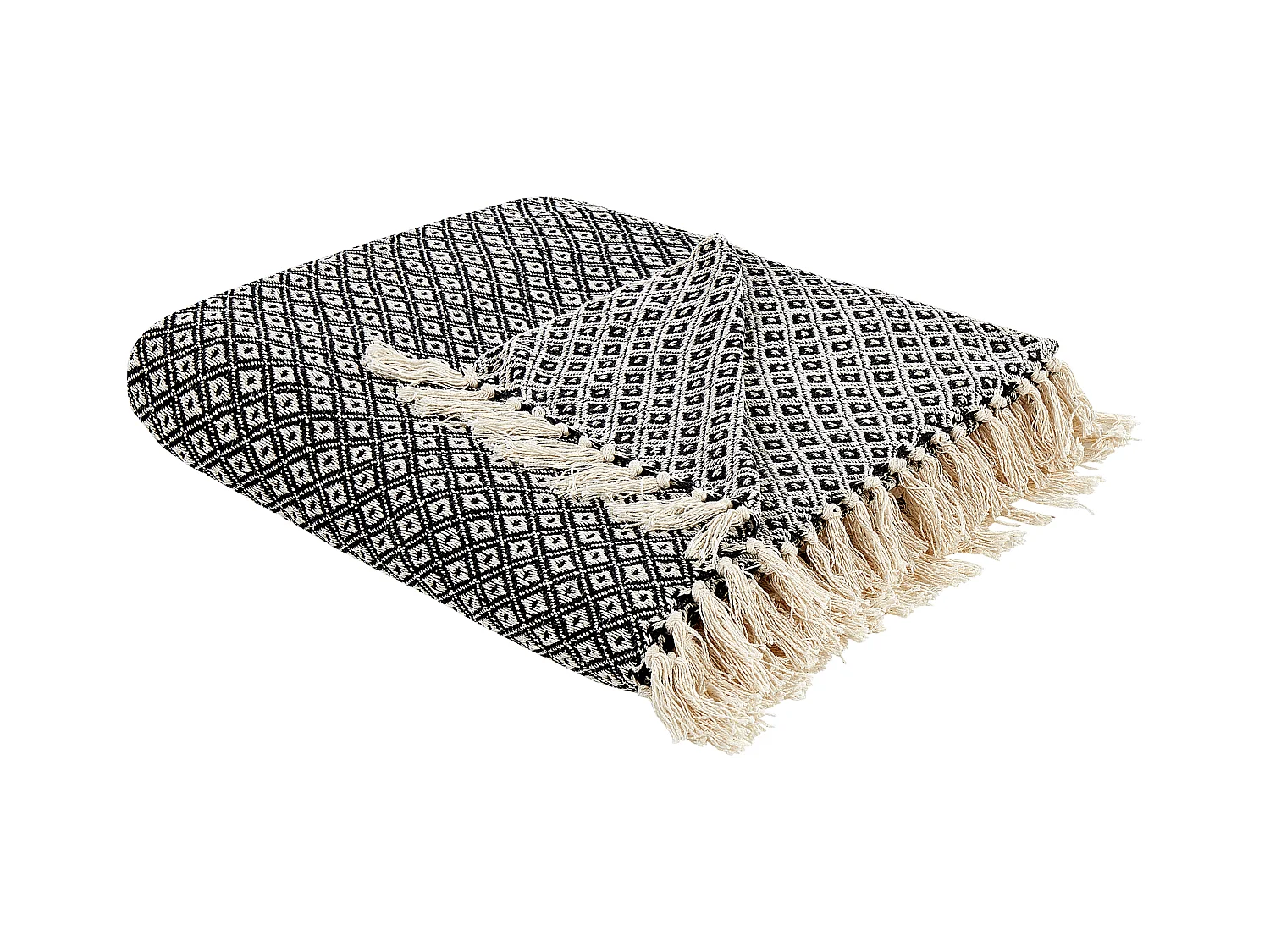 Couverture CHYAMA Coton 220 x 240 cm Noir