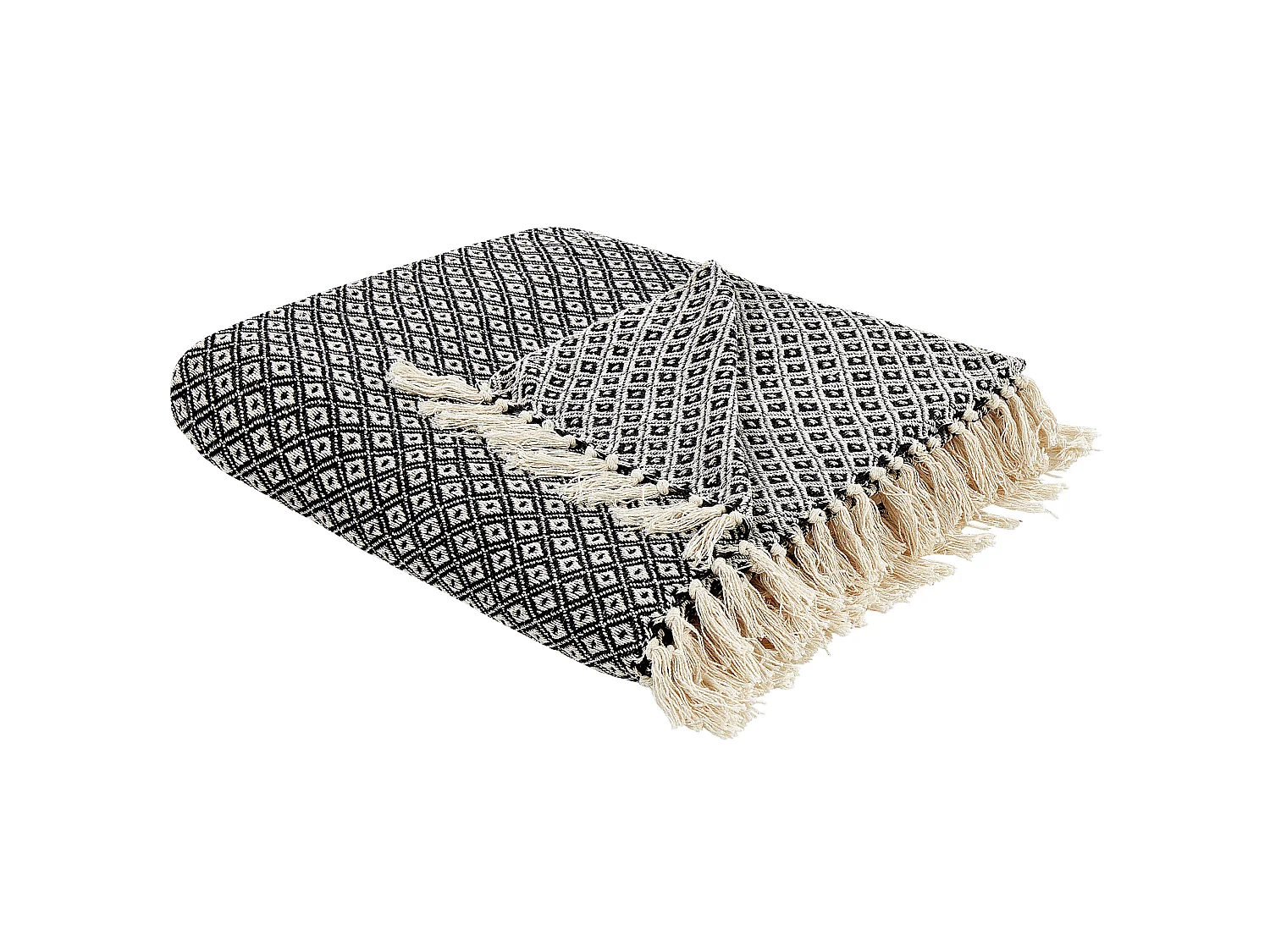 Blanket CHYAMA Cotton 220 x 240 cm Black