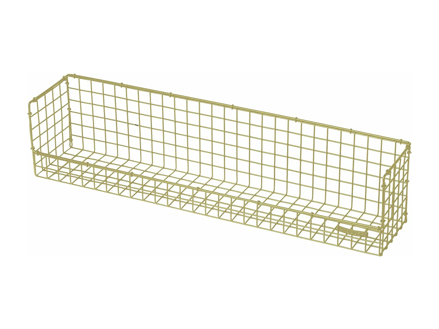 WIRE | Etagère en métal beige, grande
