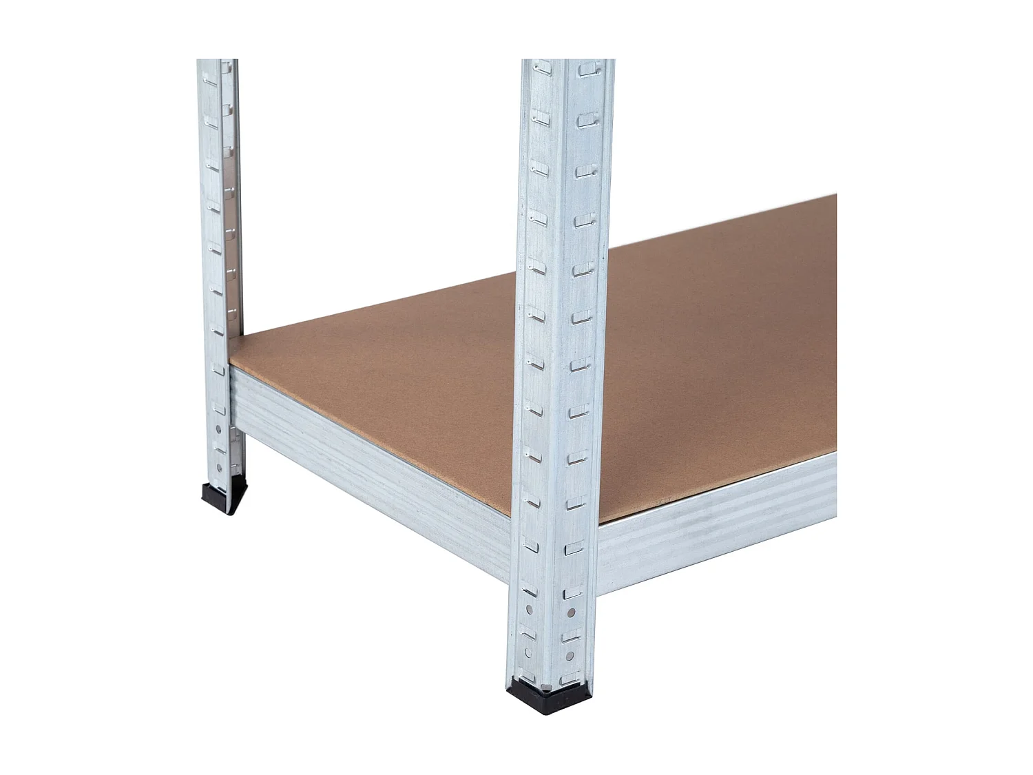 Pack 2 Etagères Modulables avec 5 Etagères Ajustables 180x90x40cm 875Kg Argent Thinia Home