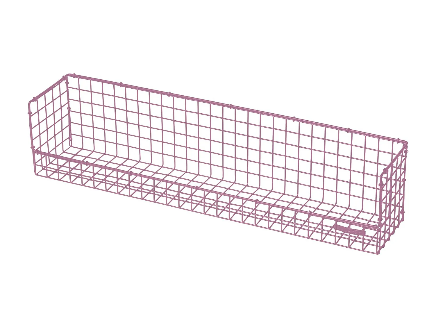 WIRE | Etagère en métal rose, grande