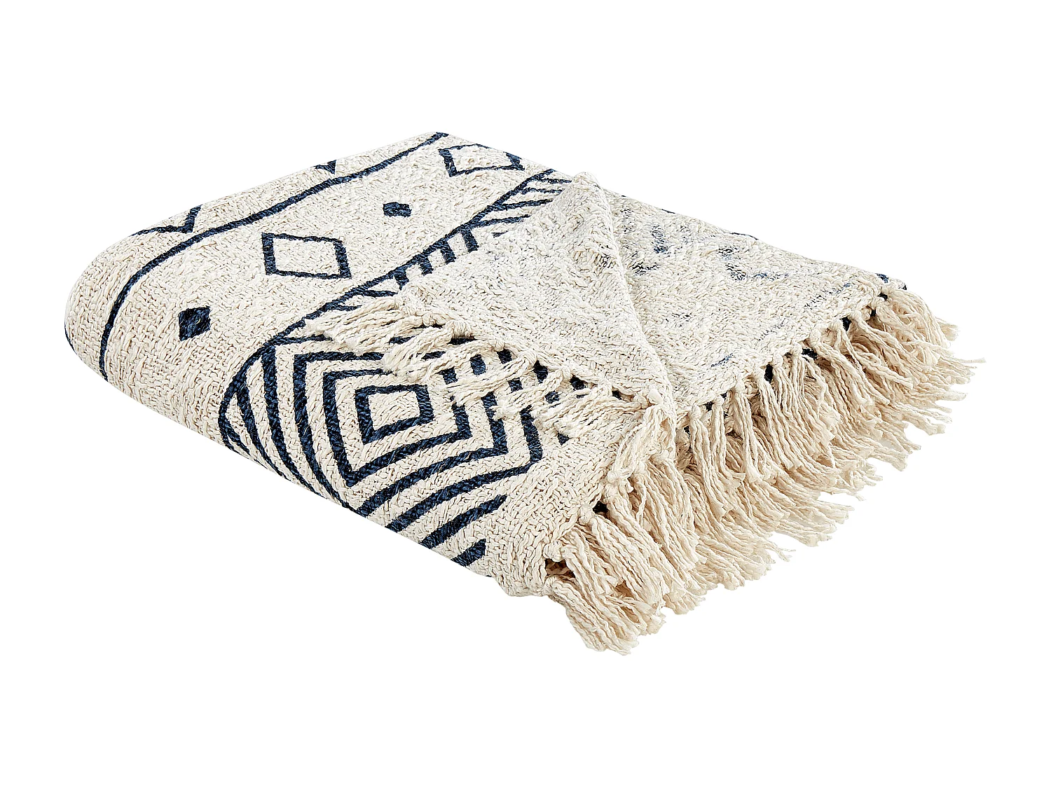 Couverture NAJUY Coton 200 x 220 cm Beige