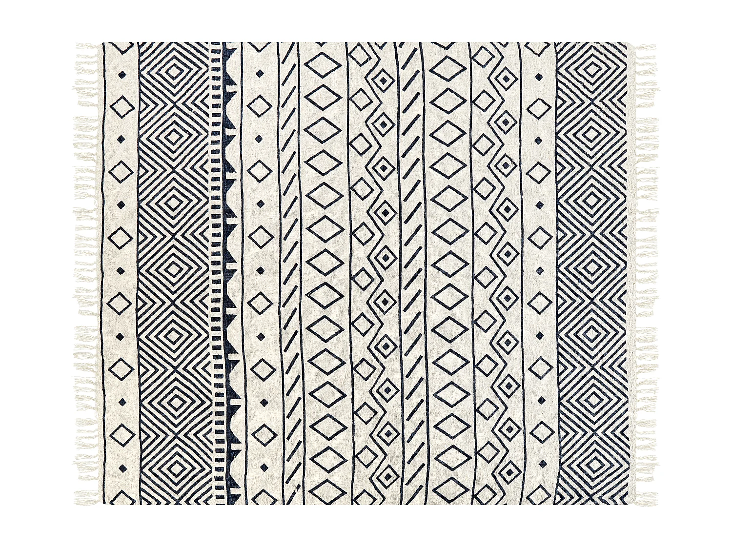 Couverture NAJUY Coton 200 x 220 cm Beige