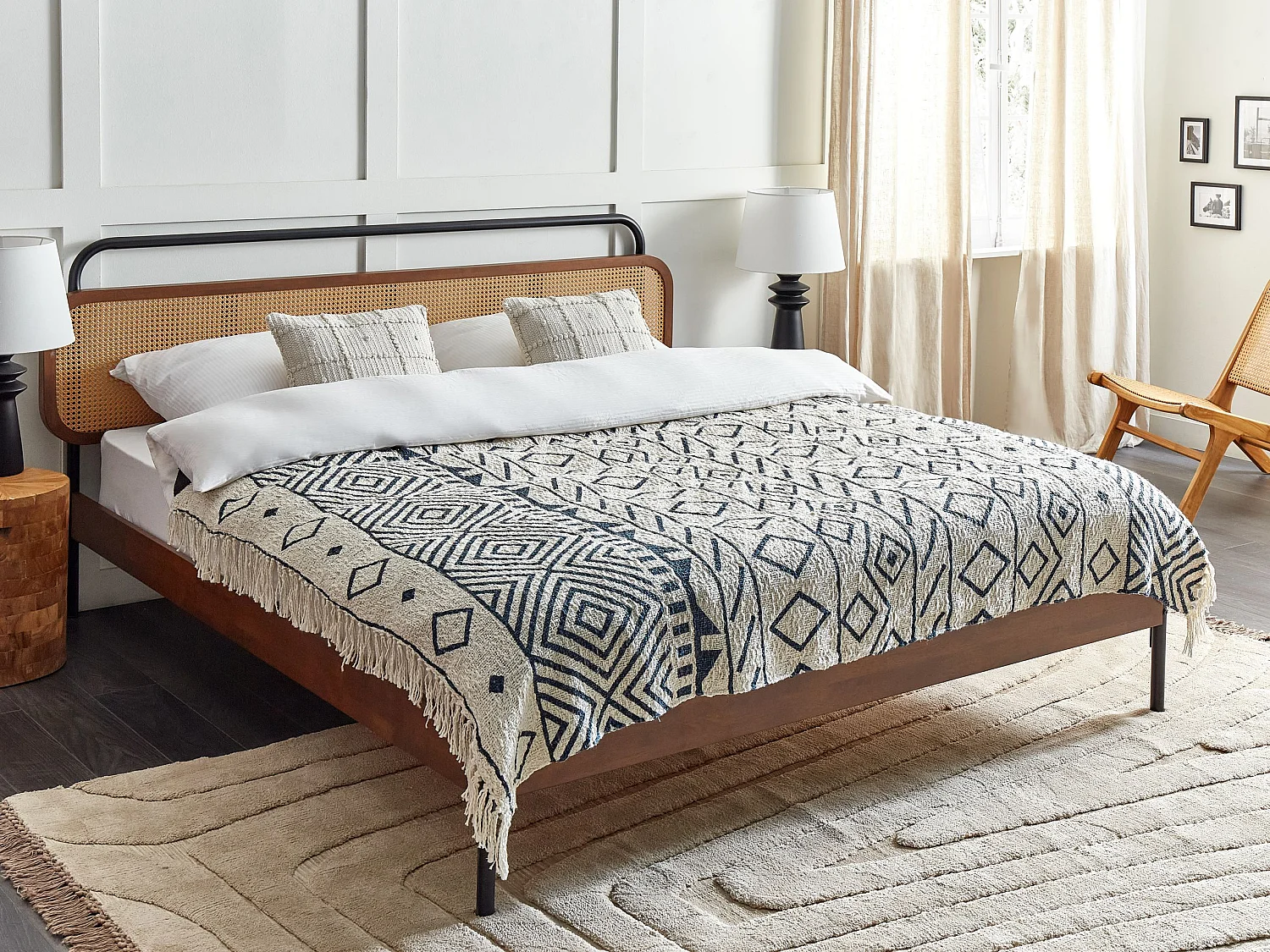 Couverture NAJUY Coton 150 x 200 cm Beige