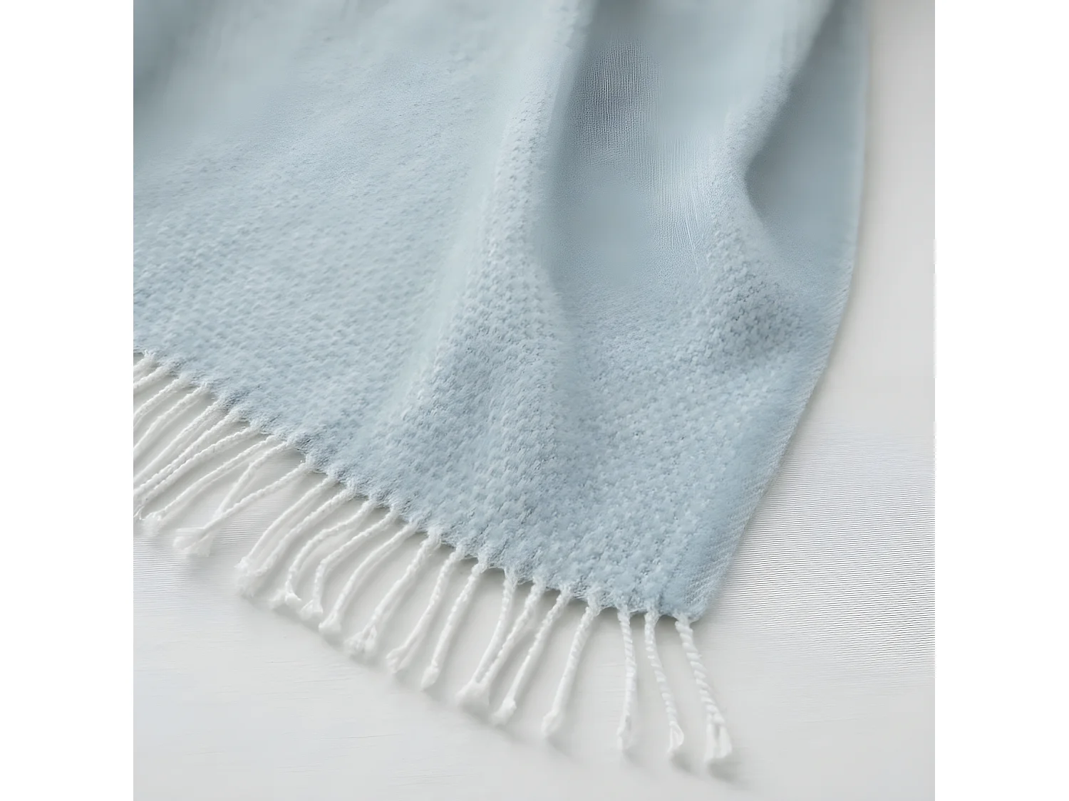 Plaid cotone blu 130x170cm