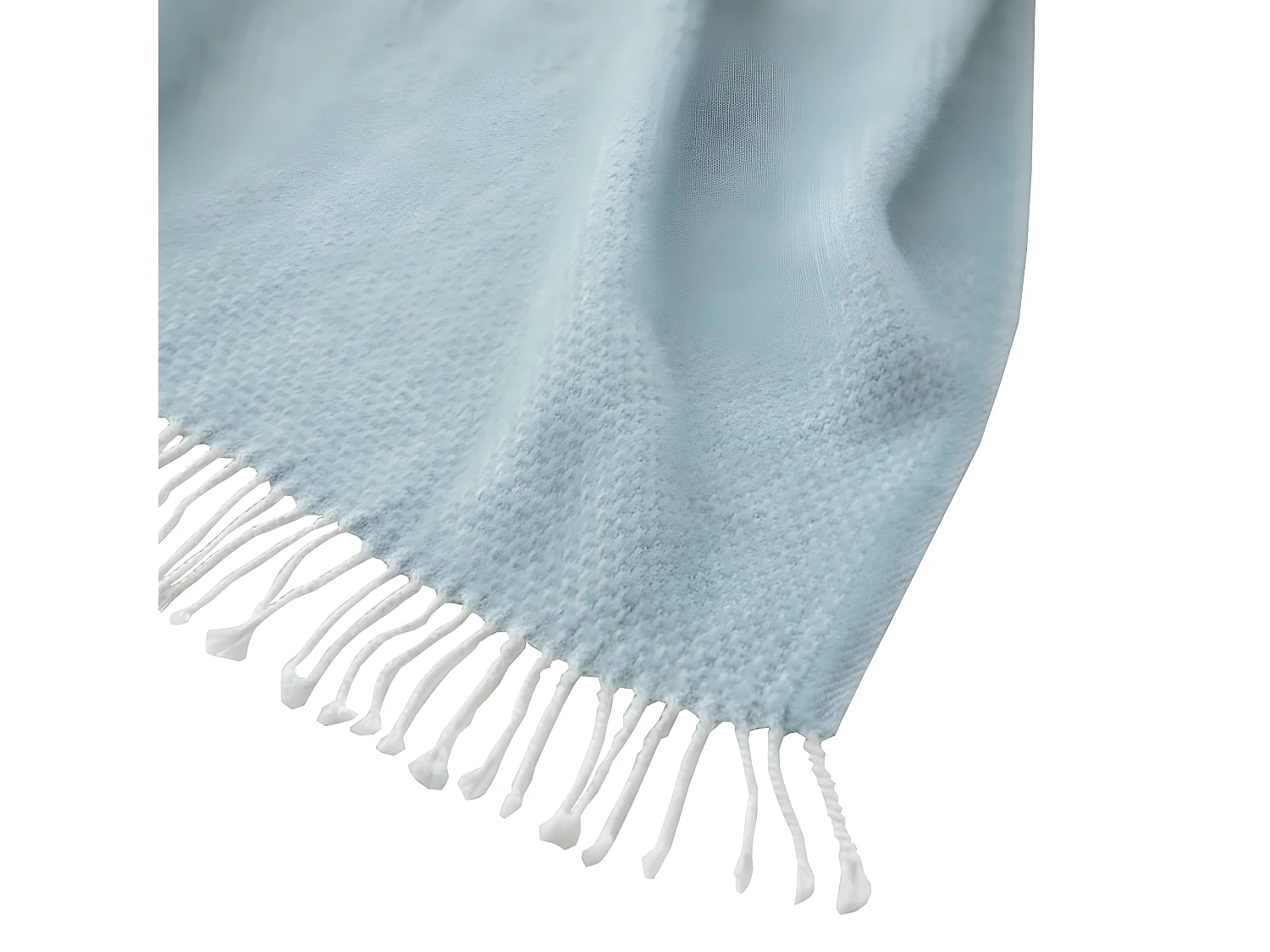 Plaid cotone blu 130x170cm