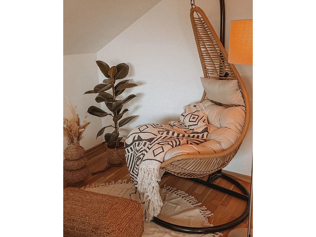 Kuscheldecke NAJUY Baumwolle 220 x 240 cm Beige