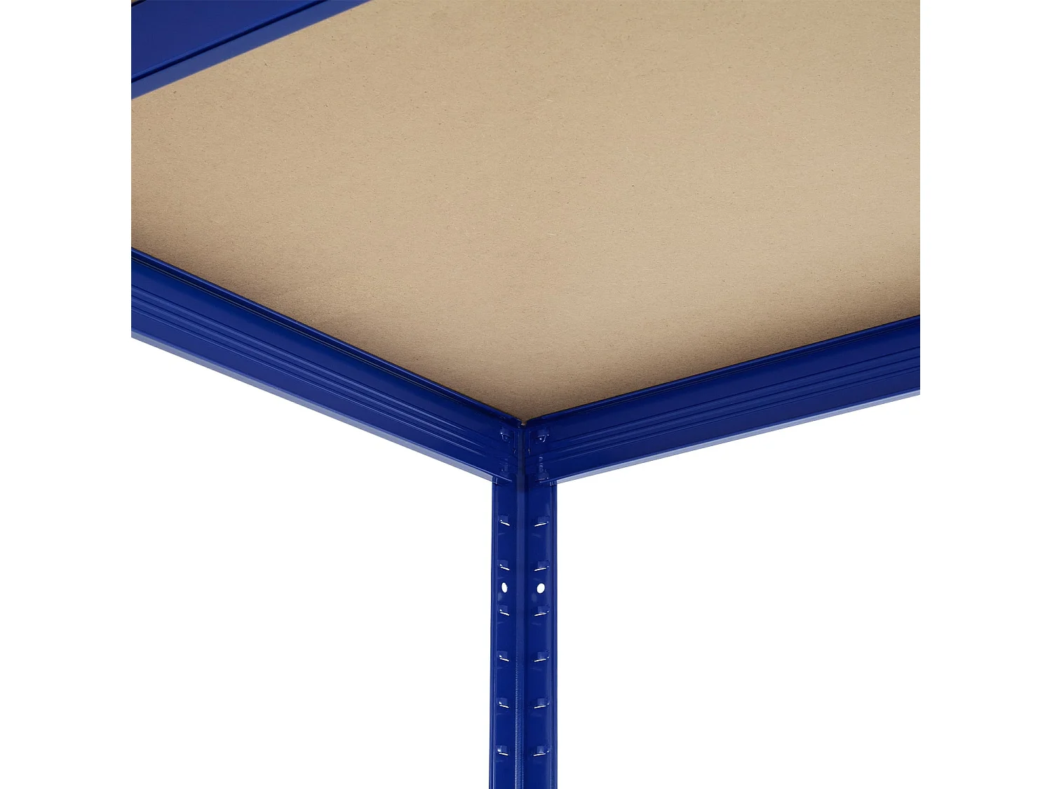Pack 2 Etagères Modulaires avec 5 Etagères Ajustables 180x120x60cm 1250Kg Bleu Thinia Home