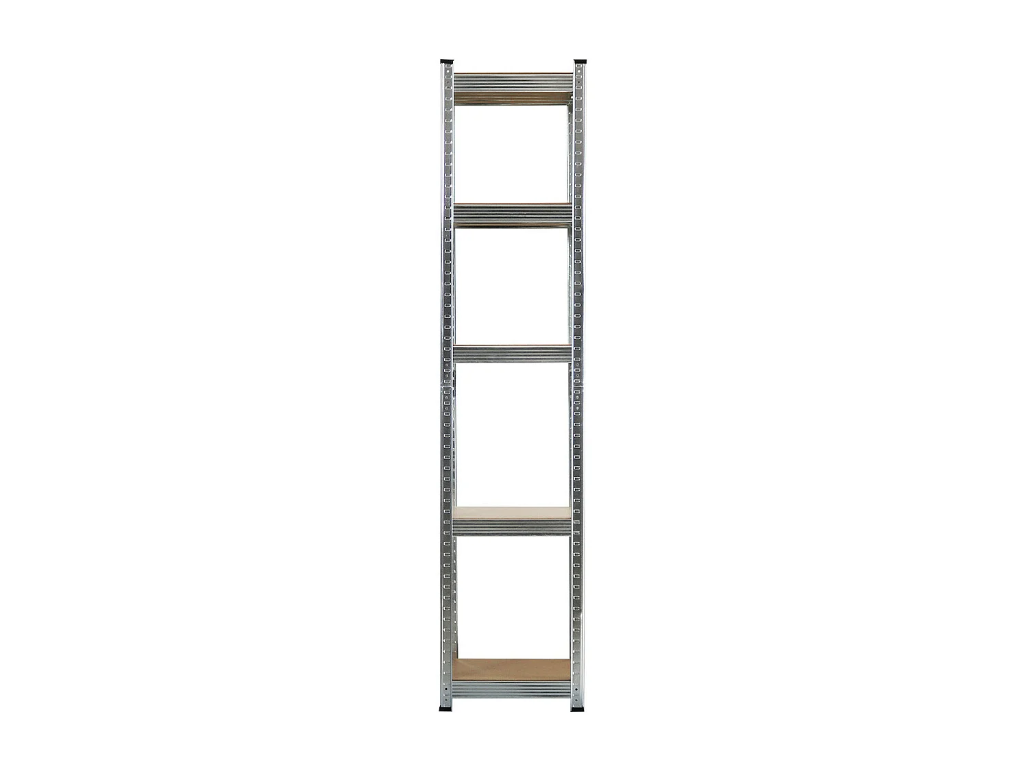 Etagère Modulaire avec 5 Etagères Ajustables 180x40x40cm 175 Kg Gris Thinia Home