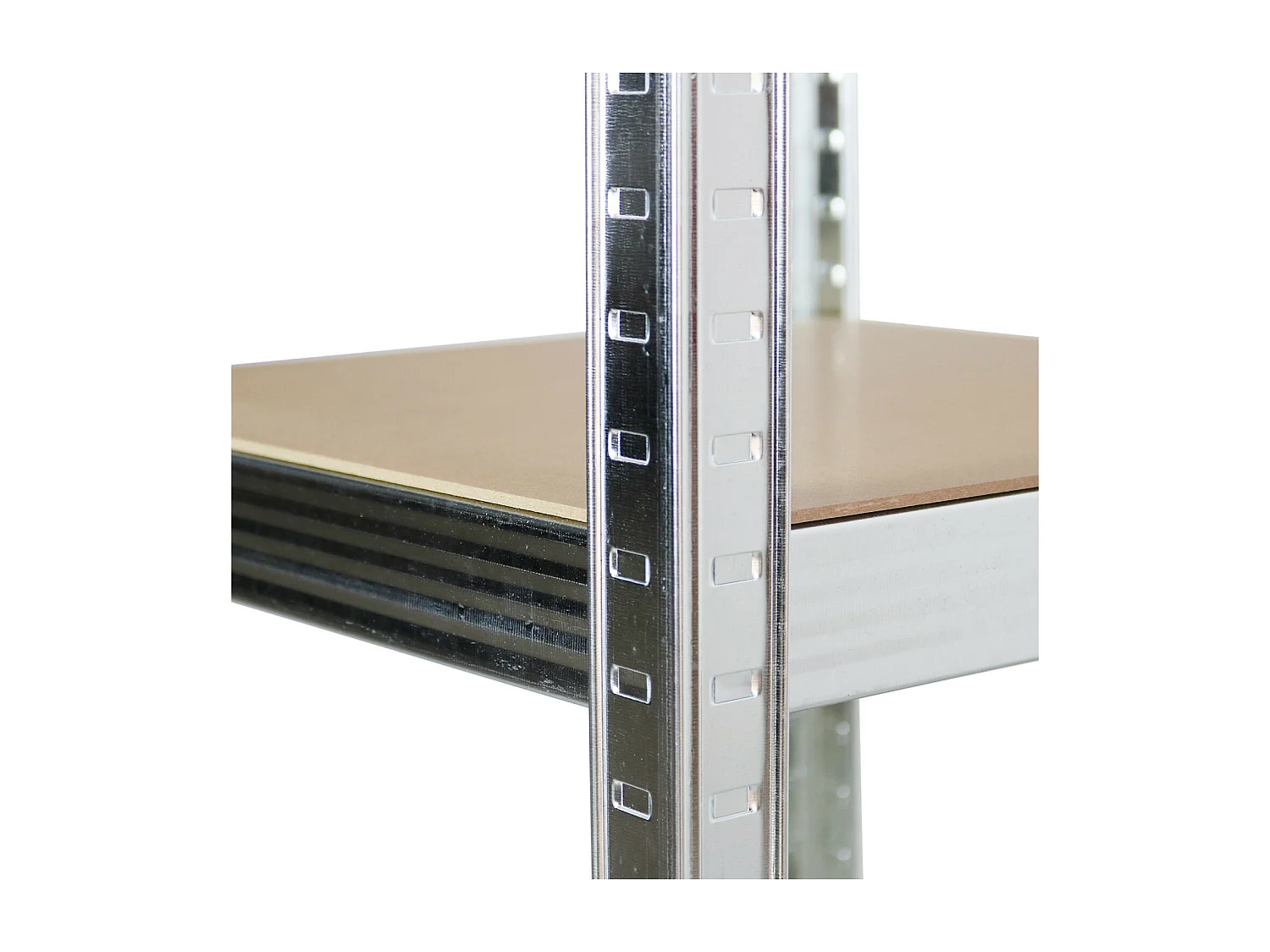 Etagère Modulaire avec 5 Etagères Ajustables 180x40x40cm 175 Kg Gris Thinia Home