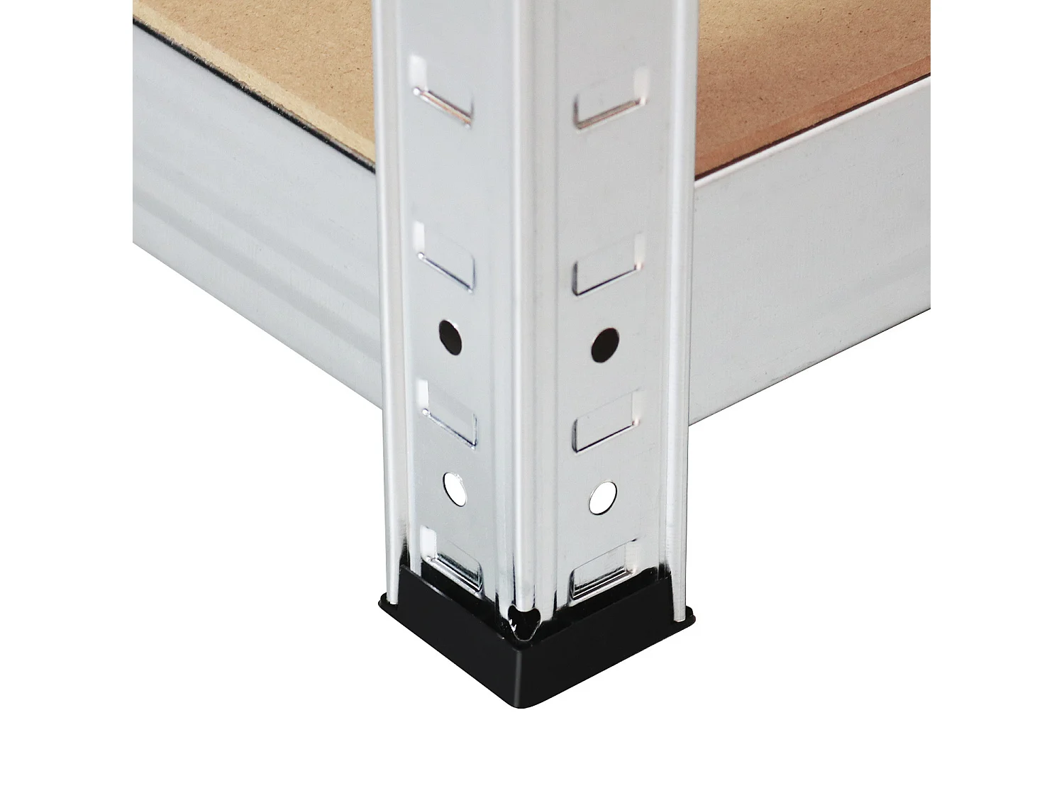Etagère Modulaire avec 5 Etagères Ajustables 180x40x40cm 175 Kg Gris Thinia Home