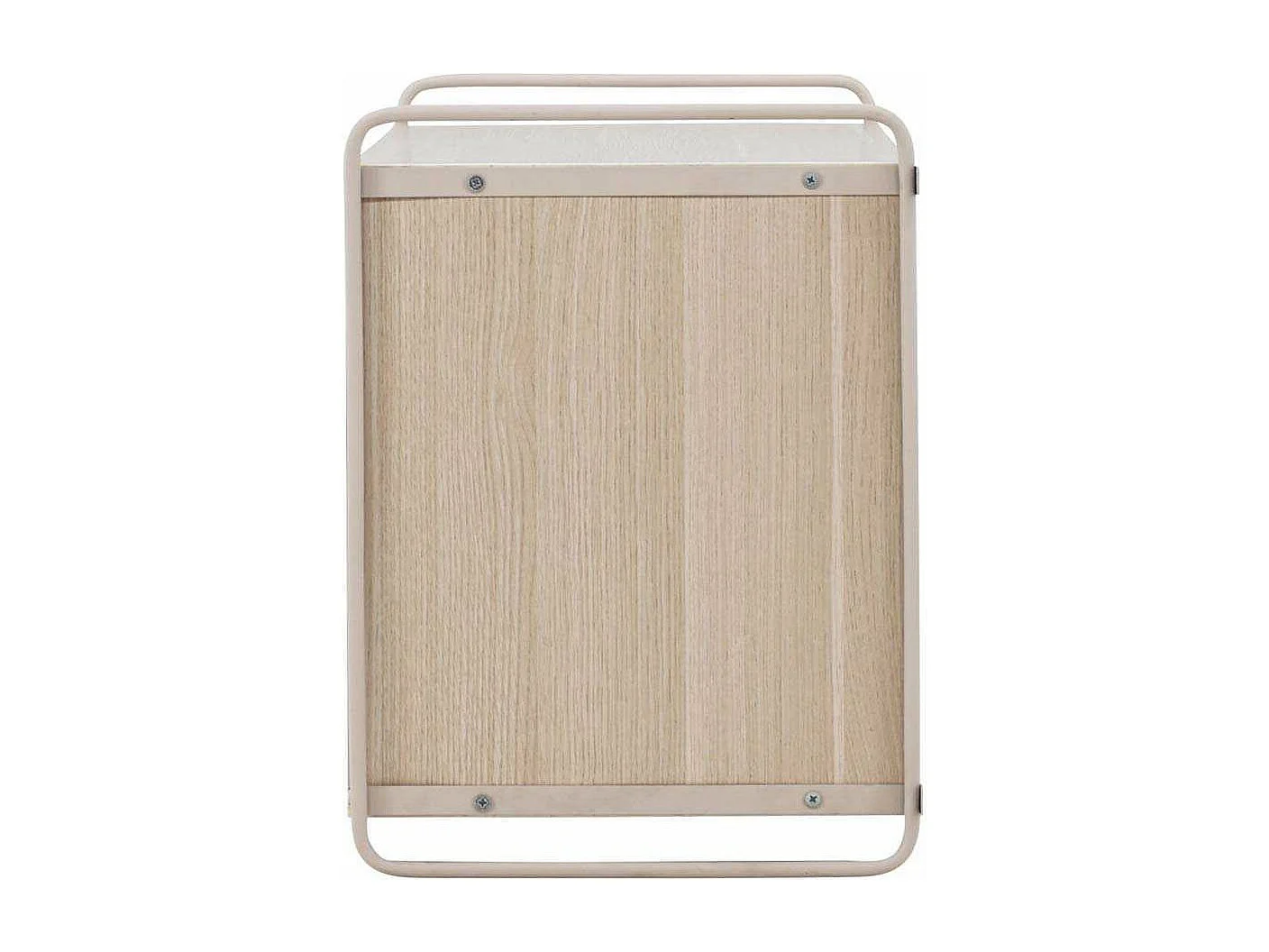 Étagère Murale 2 Portes "Paris" 122cm Naturel