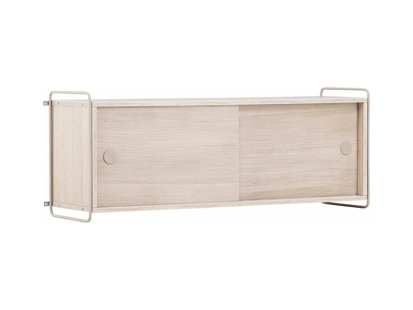 Parly Sideboard Wandschrank 2 Türen whitewash.
