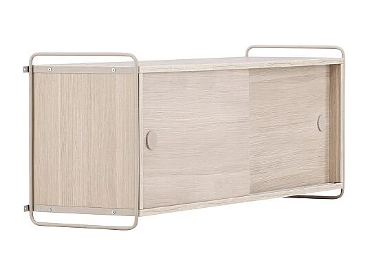 Parly Sideboard Wandschrank 2 Türen whitewash.