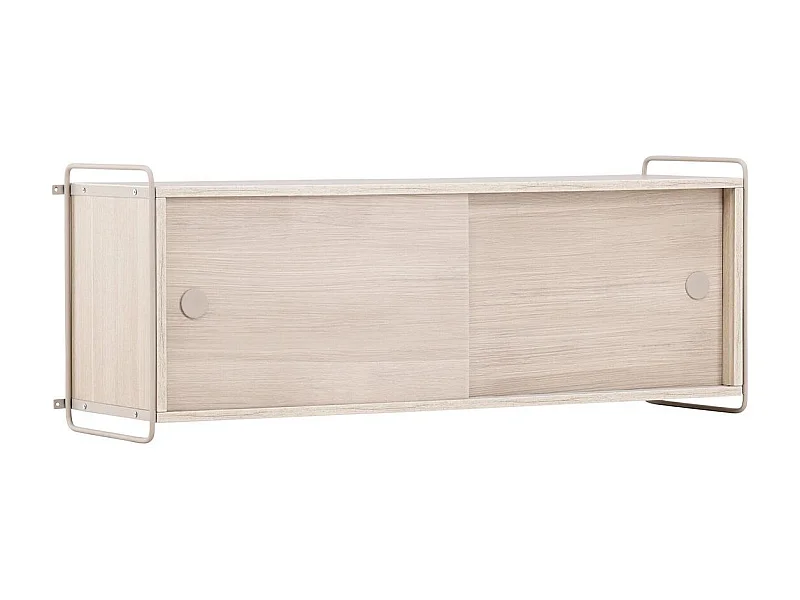 Parly Sideboard Wandschrank 2 Türen whitewash.