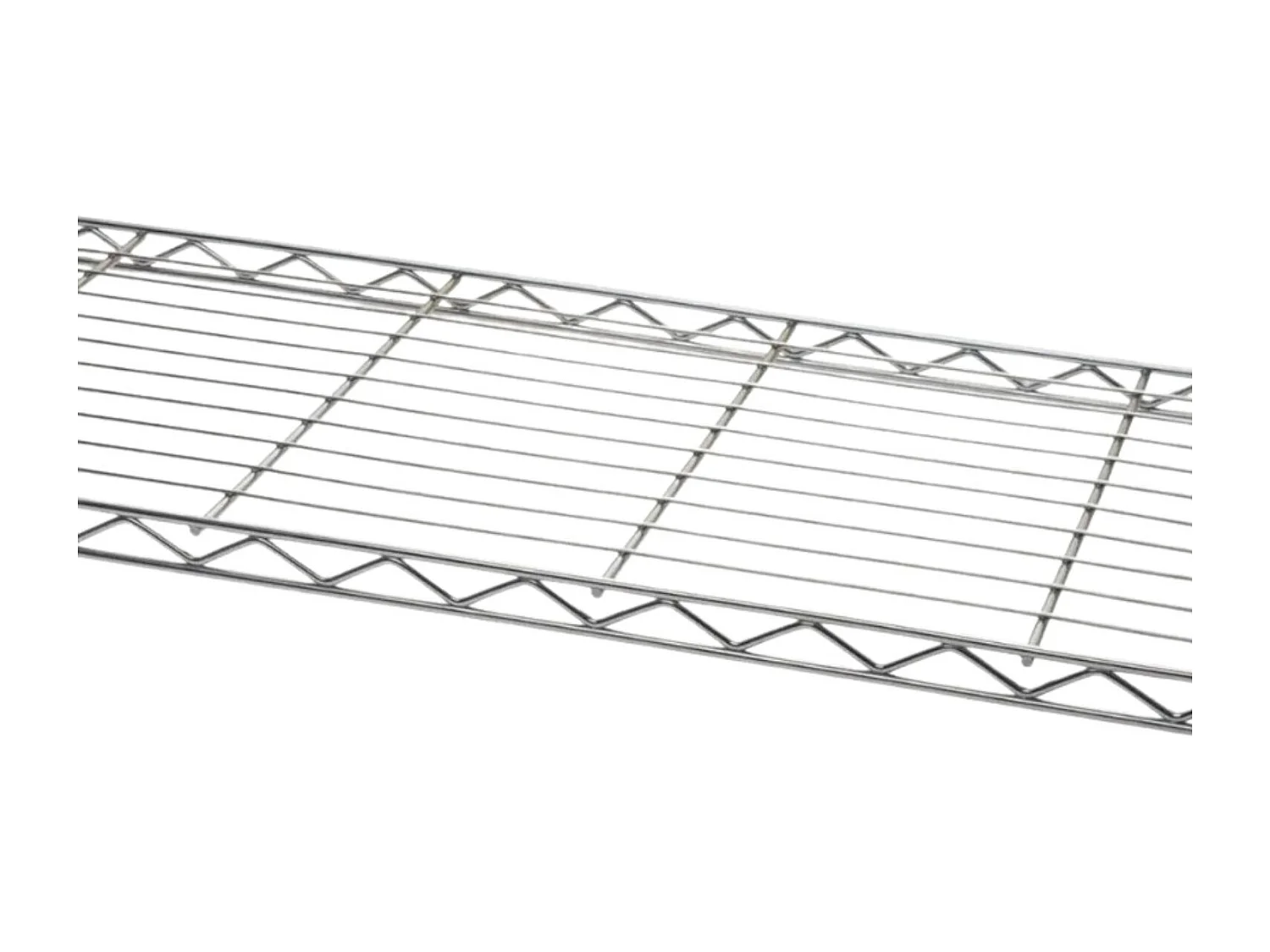 Confezione 2 Ripiani Metallici con 5 Ripiani Regolabili 182,8x91,4x35,5cm 400Kg Thinia Home