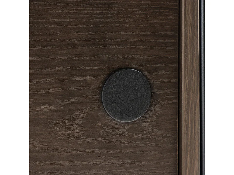 Parly Sideboard Wandschrank 2 Türen Mocca.