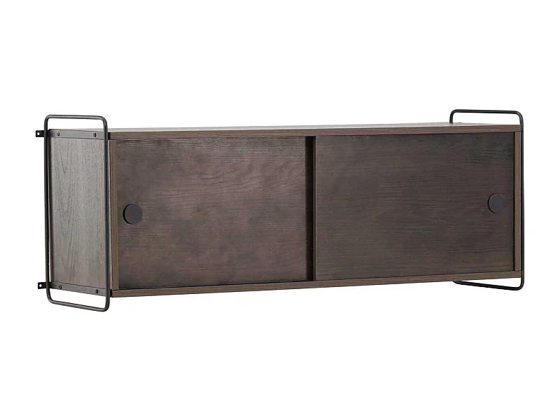 Parly Sideboard Wandschrank 2 Türen Mocca.