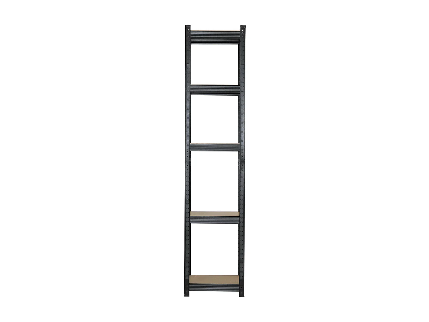 Pack 3 Etagères Modulables avec 5 Etagères Ajustables 180x40x40cm 175 Kg Noir Thinia Home