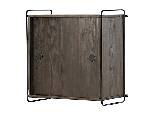 Parly Sideboard Wandschrank 2 Türen Mocca.