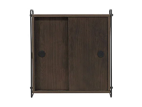 Parly Sideboard Wandschrank 2 Türen Mocca.