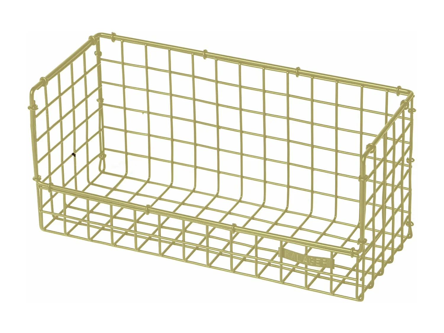 WIRE | Etagère en métal beige, moyenne