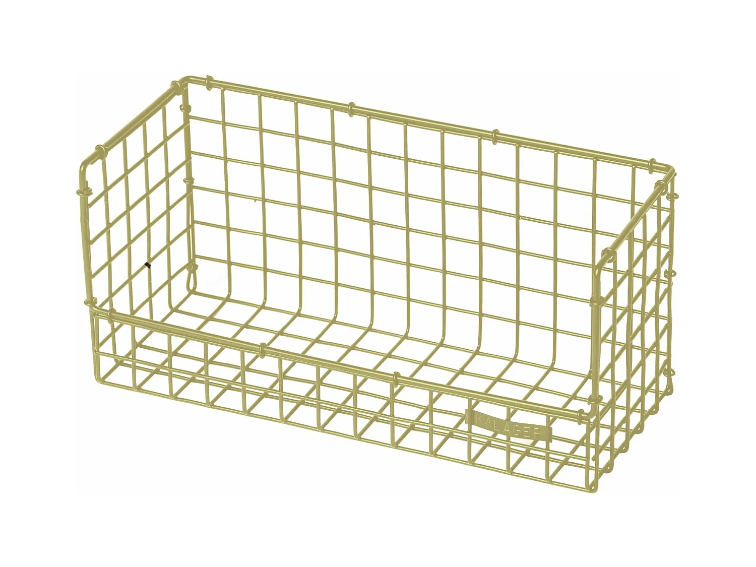 WIRE | Etagère en métal beige, moyenne
