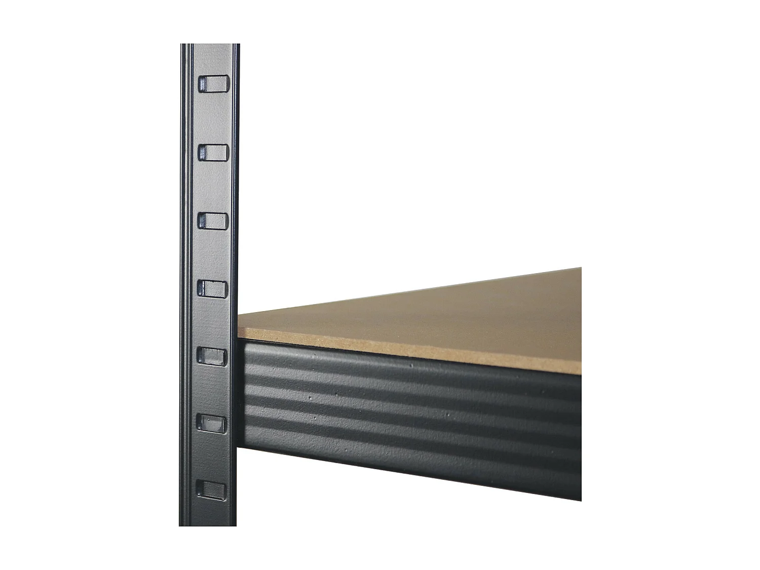 Pack 2 Etagères Modulables avec 5 Etagères Ajustables 180x120x60cm 1250Kg Noir Thinia Home