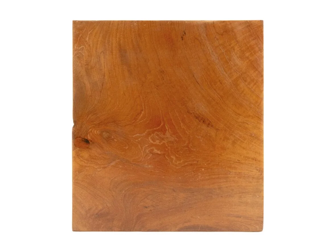 Console en teck et métal - Arden Sellette carrée