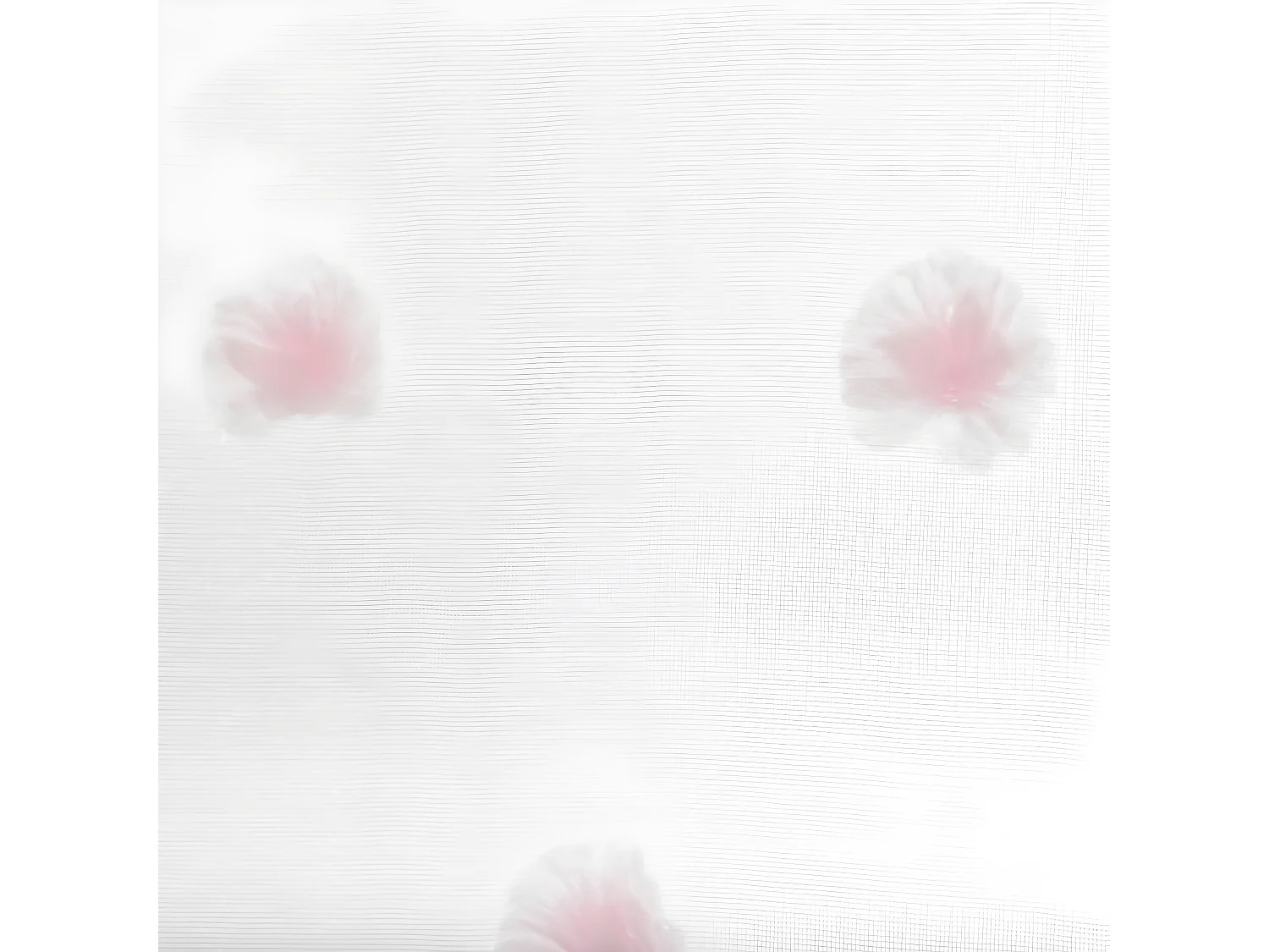 Rideau Voilage à Œillets Enfant "Gya" 140x240cm Rose