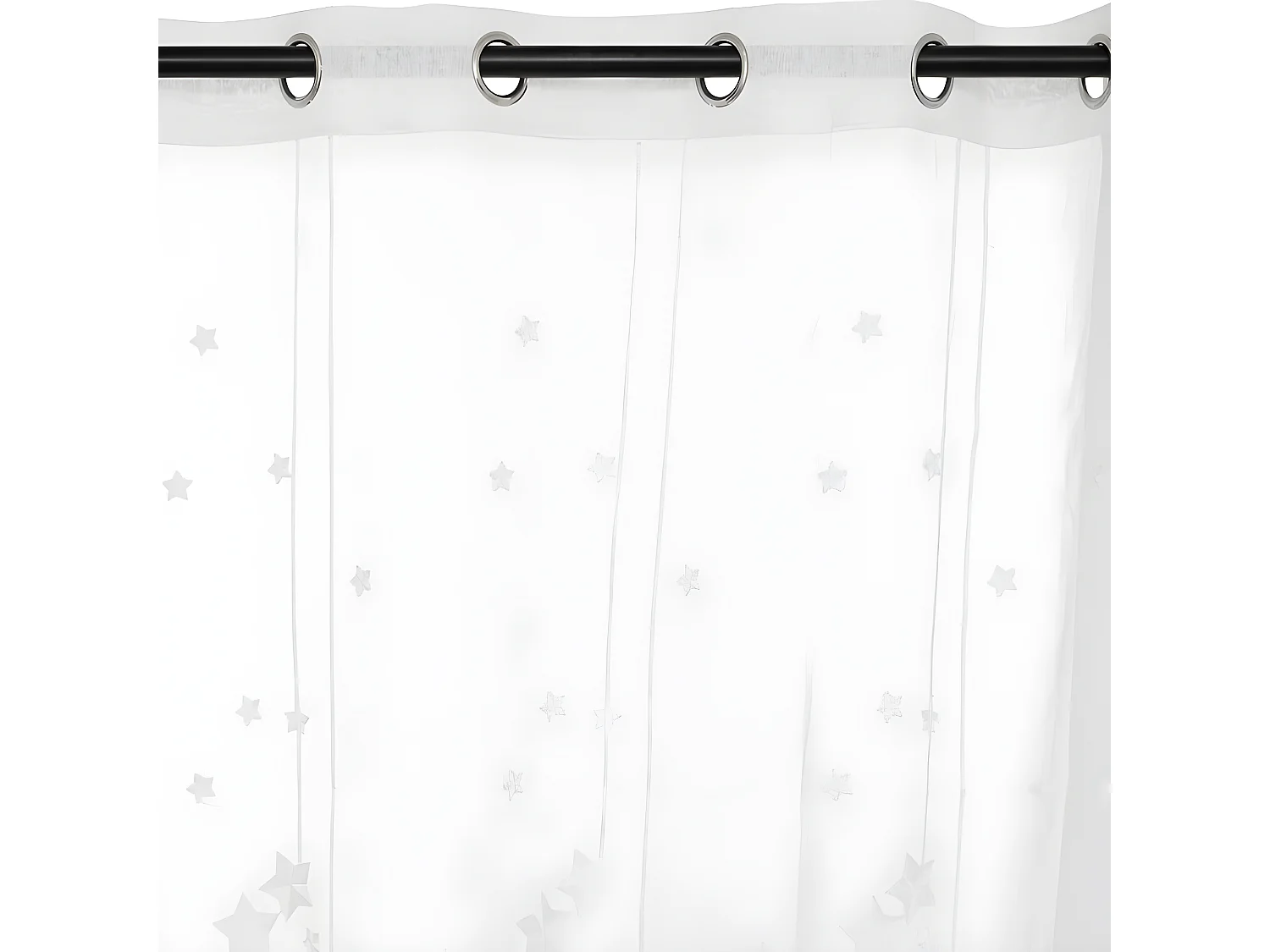 Tenda poliestere bianco Plumette 240x140cm