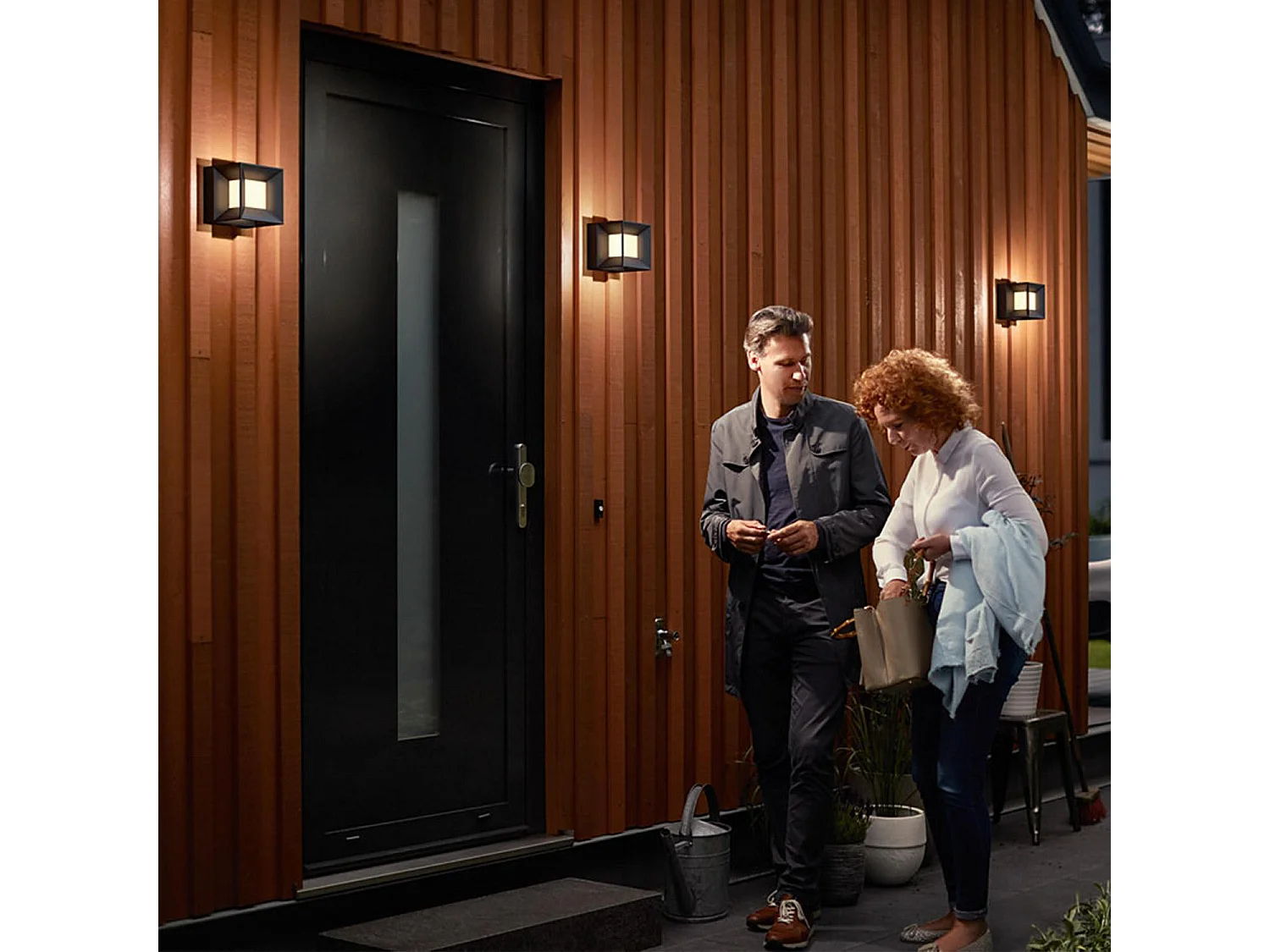 Applique LED Parterre 8 W Nero