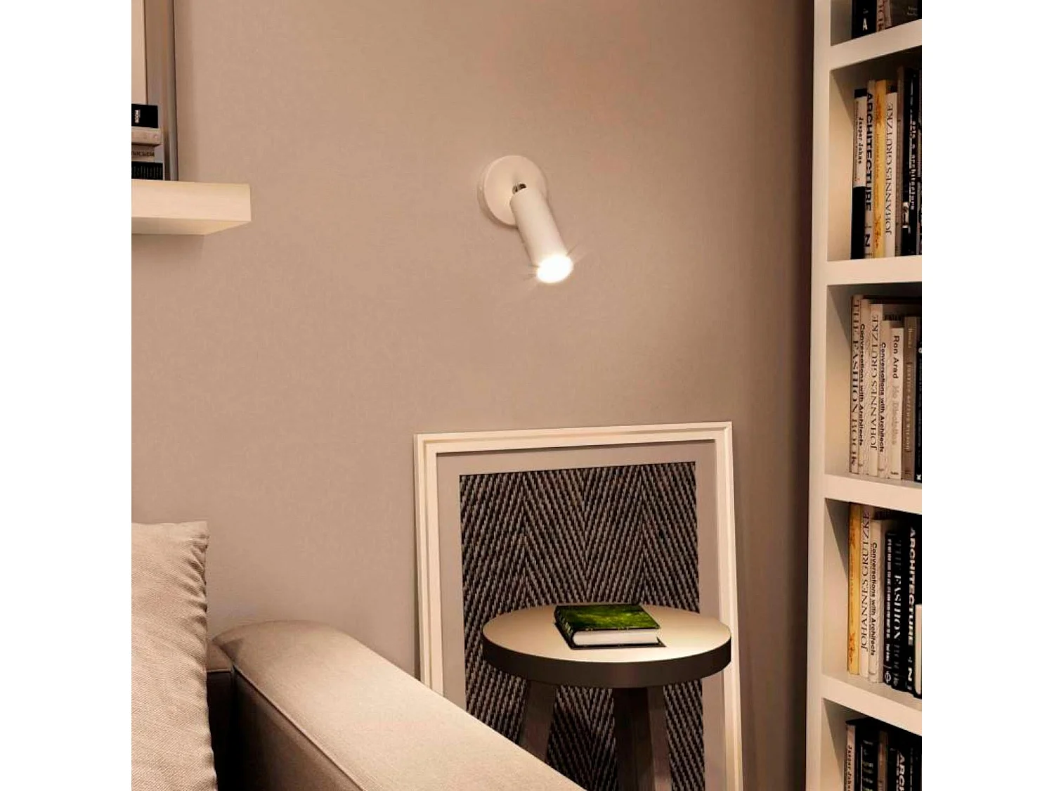 Faretto Orientabile Metallo APM2VBOSPOT CREATIVE-CABLES Bianco