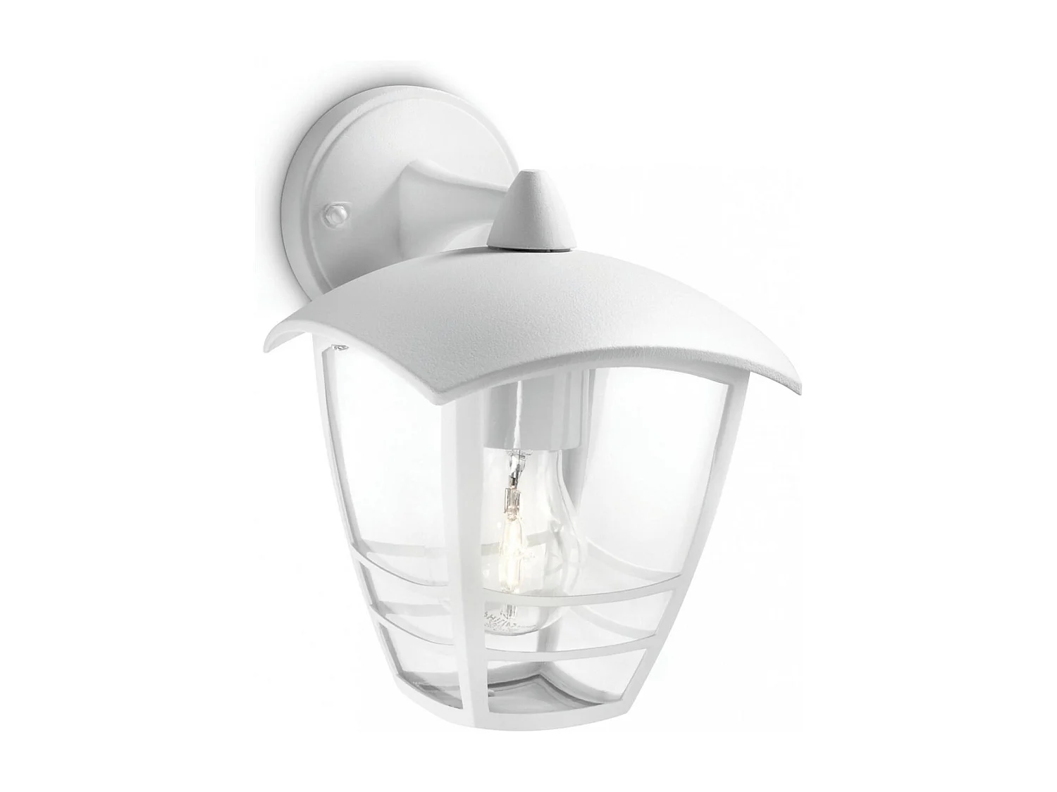 Lampe Murale vers le Bas  Creek  Blanc