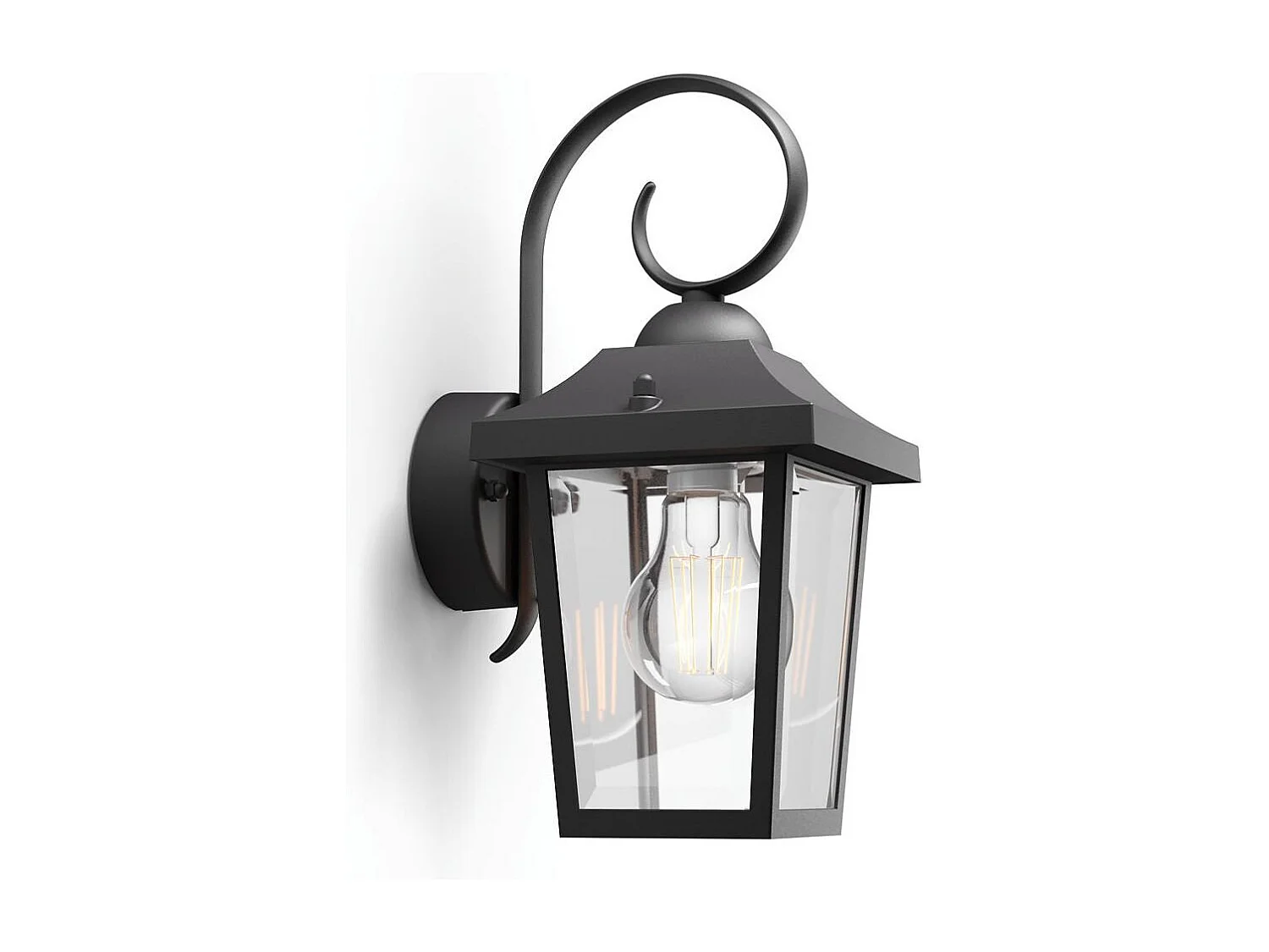 Lampe Murale  Buzzard Noir