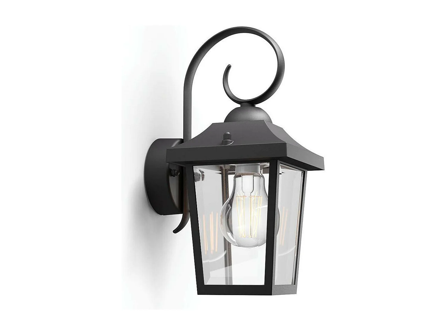 Lampe Murale  Buzzard Noir