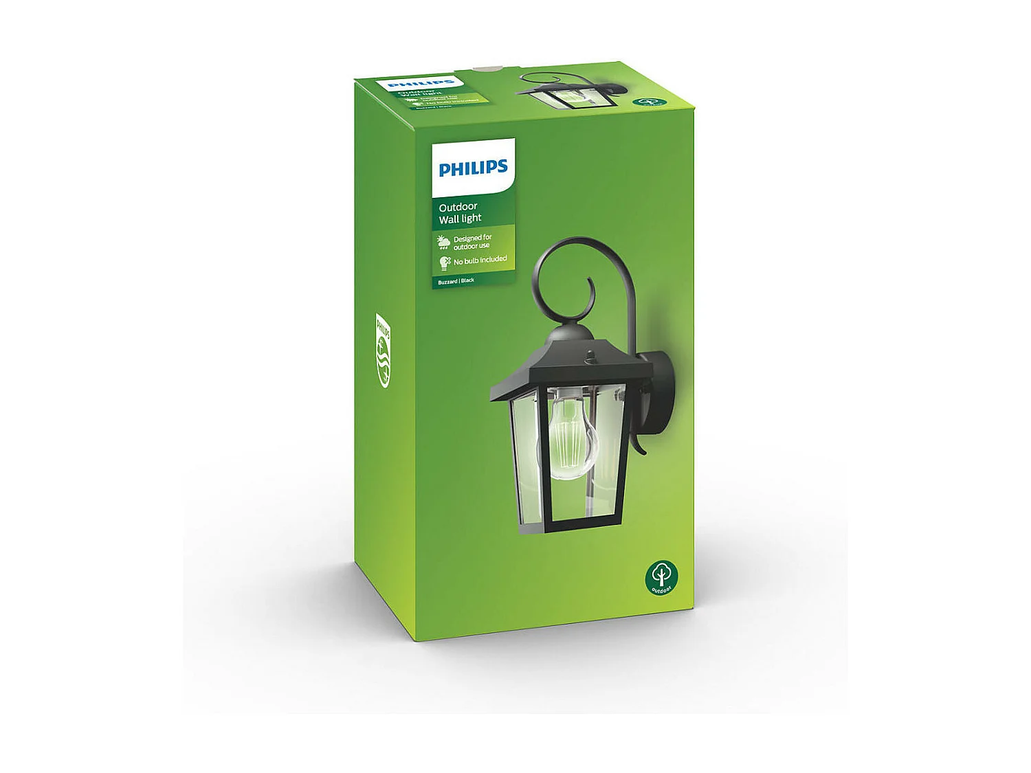 Lampe Murale  Buzzard Noir