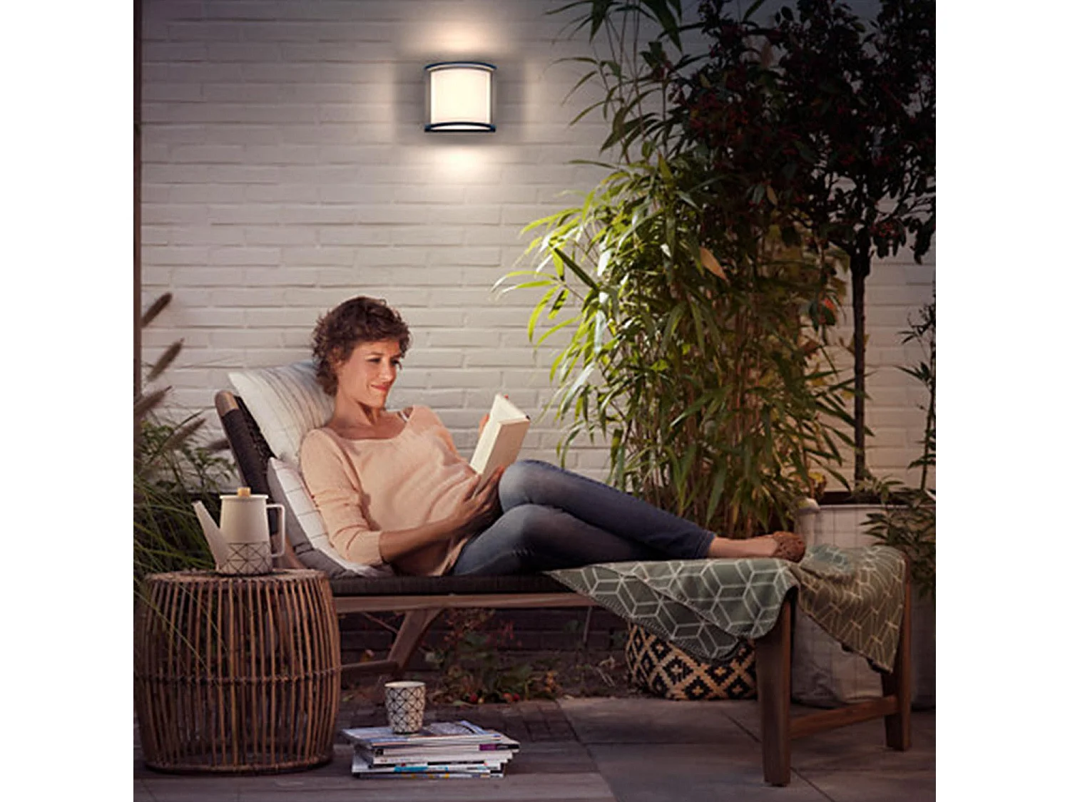 Applique Murale LED  Samondra 12W Blanc chaud 3000K