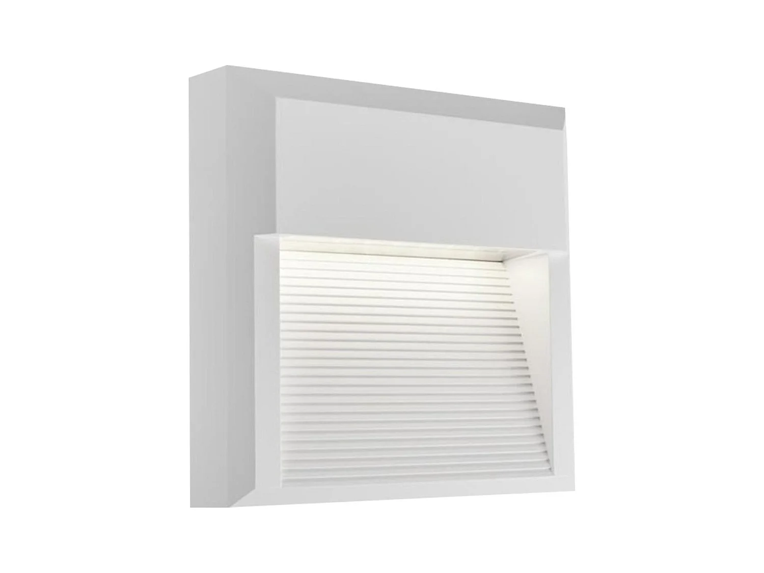 Aplique Ip66 Kossel Indirect Square 200Mm Led 6.4W Blanco Neutro - 4000K On-Off