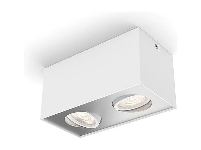 Applique LED  Double Warmglow Box 9W  Blanc