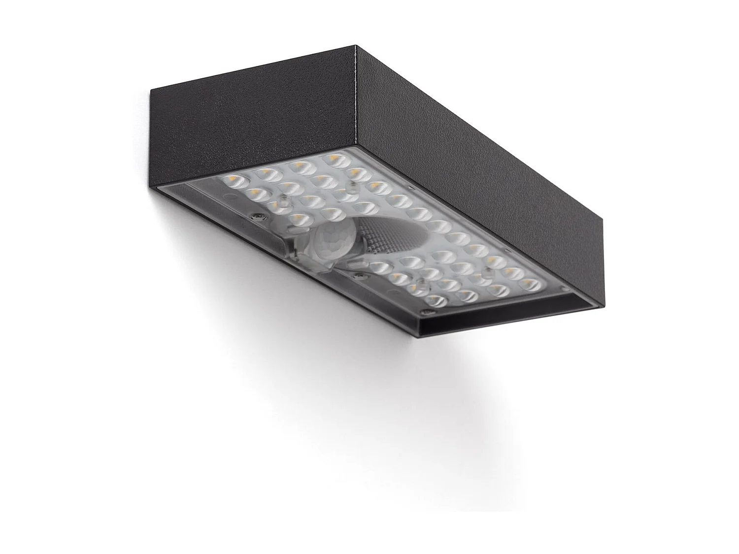 Applique Murale LED Extérieure 6W Karl Solaire Noir 4000K Blanc neutre