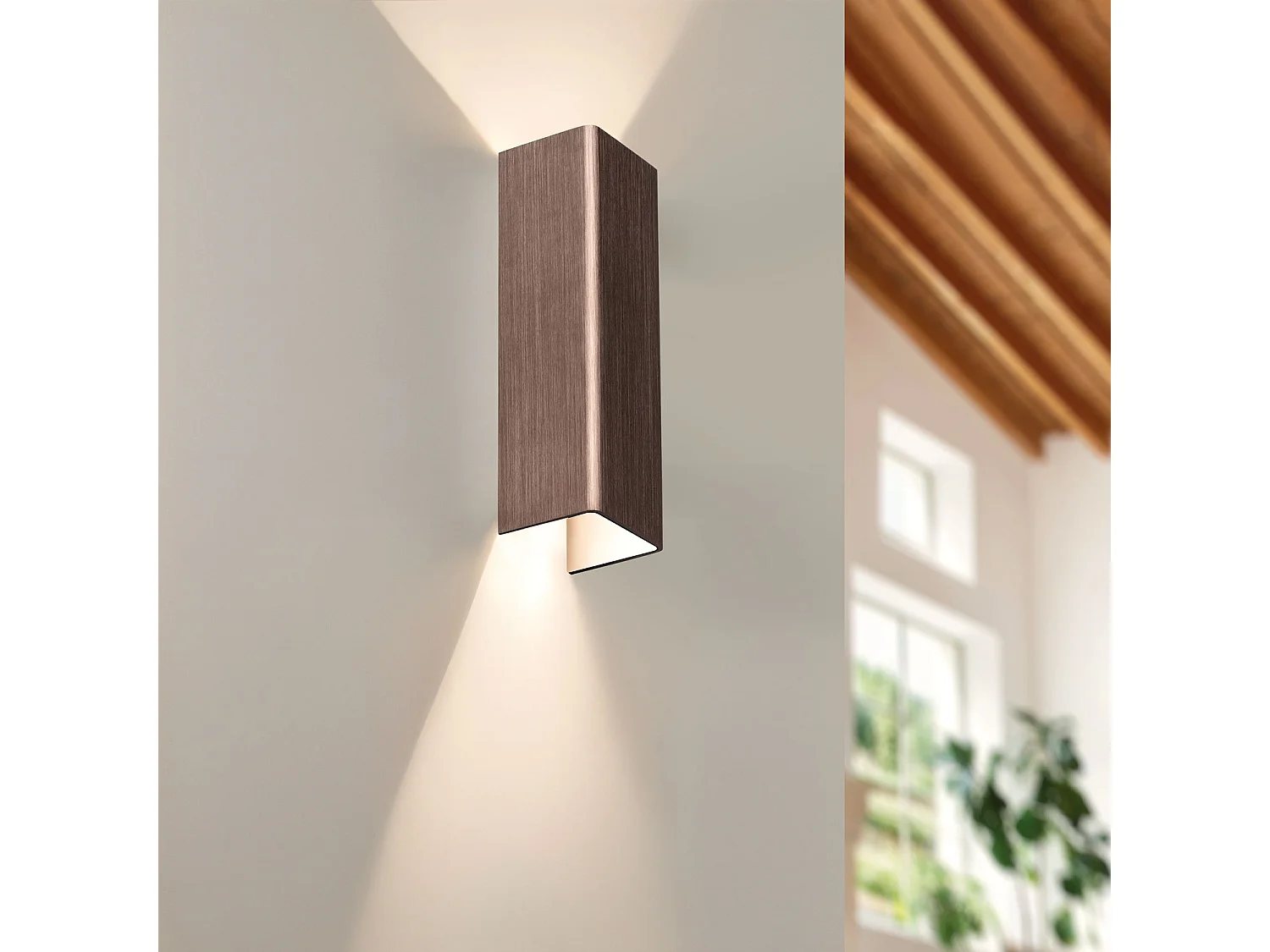 Aplique de Pared LED 12W Metal Columbus S Bronce