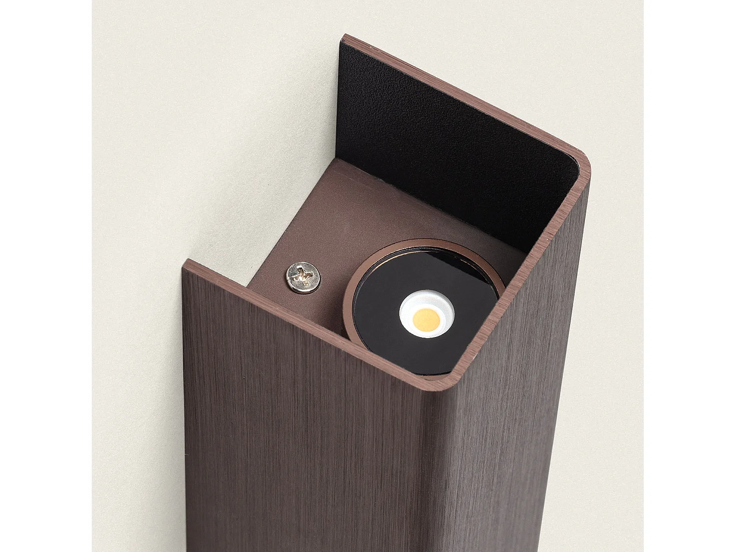 Applique Murale LED 12W Métal Columbus S Bronze