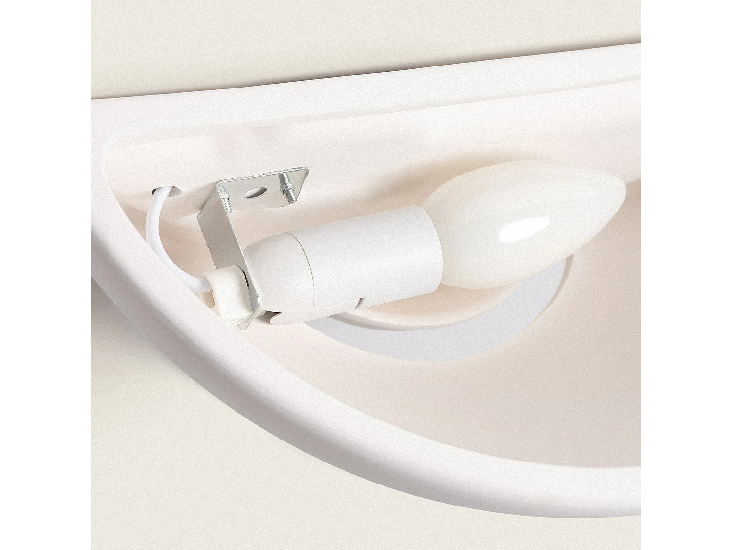 Applique Murale Céramique Vix Blanc