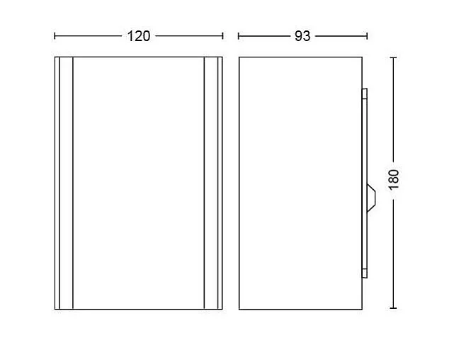 Applique Murale LED Extérieure White Color Resonate Inox 2x8W  Hue  RGBW