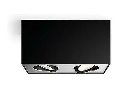 Applique LED Doppia Warmglow 9W Box Nero