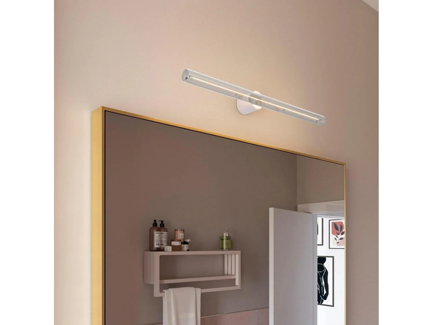 TechBrey Aplique LED Baño IP44 Esse14 Creative-Cables KPLS14DPB