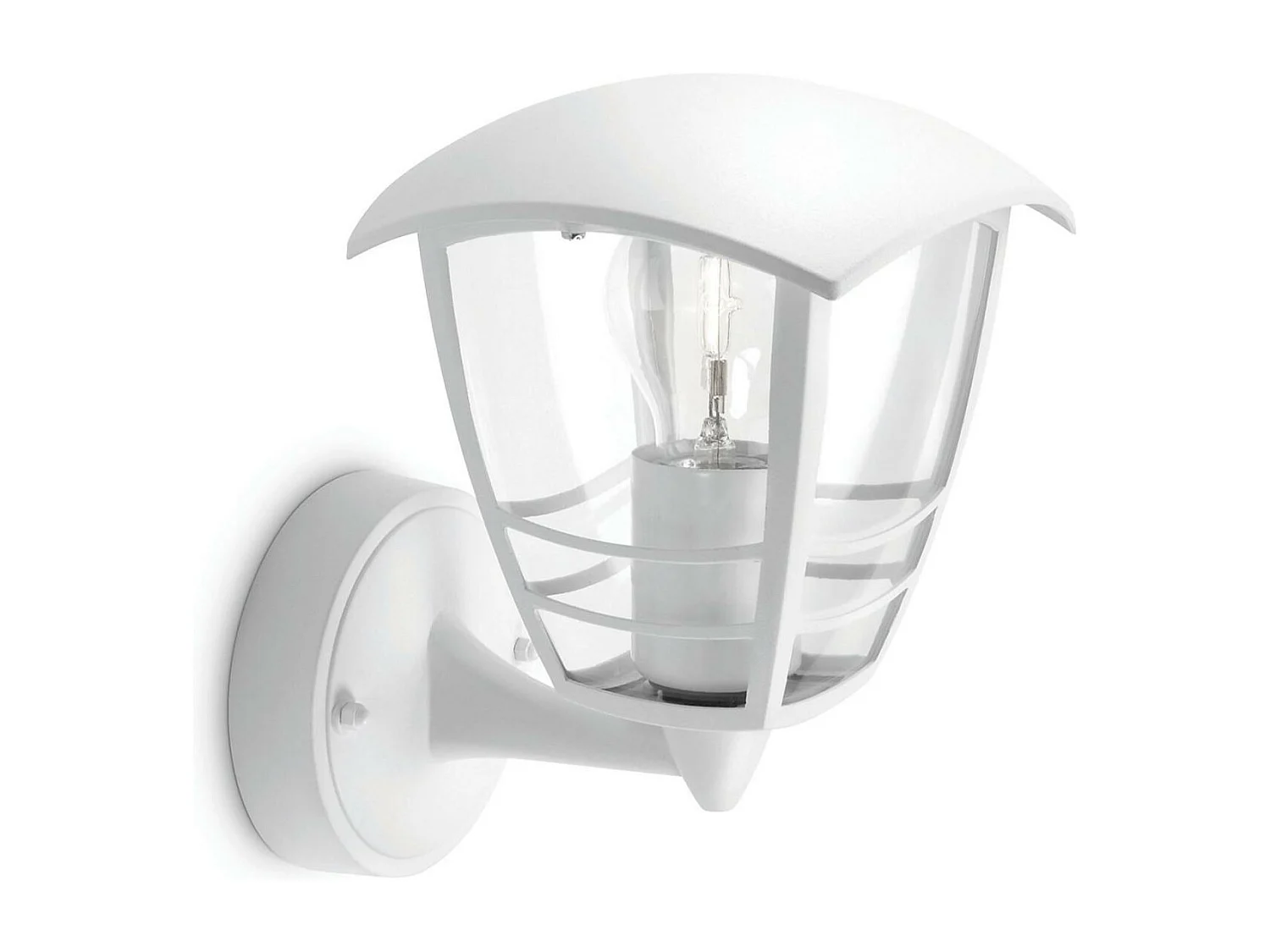 Lampada da Parete Braccio Inferiore Creek Bianco